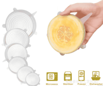 6-piece stretch siliconecover (Option: White-3 Set)